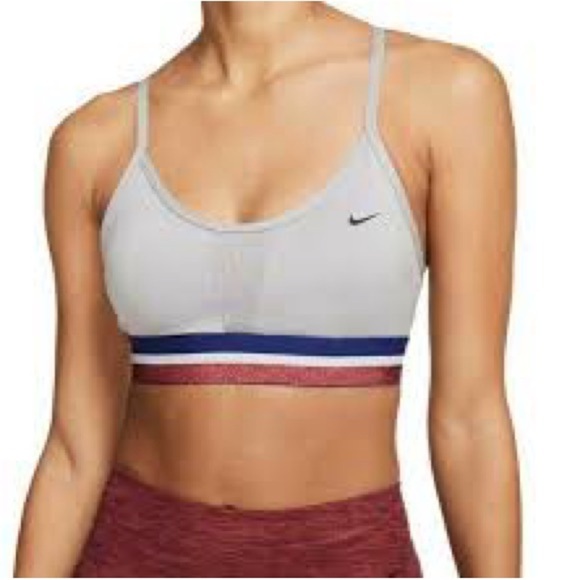 Nike Indy Icon Clash Light Support Dri Fit Sports Bra - Picture 5 of 11